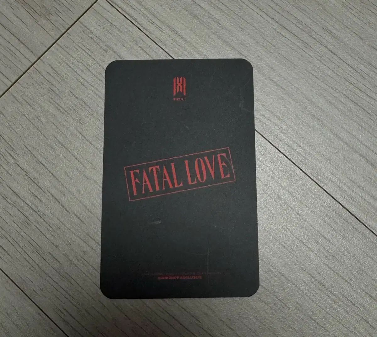 MONSTA X(モンスタエックス・モネク) フェイタルラブ FATAL LOVE SUBK