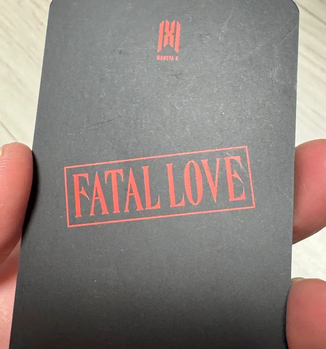 MONSTA X(モンスタエックス・モネク) フェイタルラブ FATAL LOVE SUBK