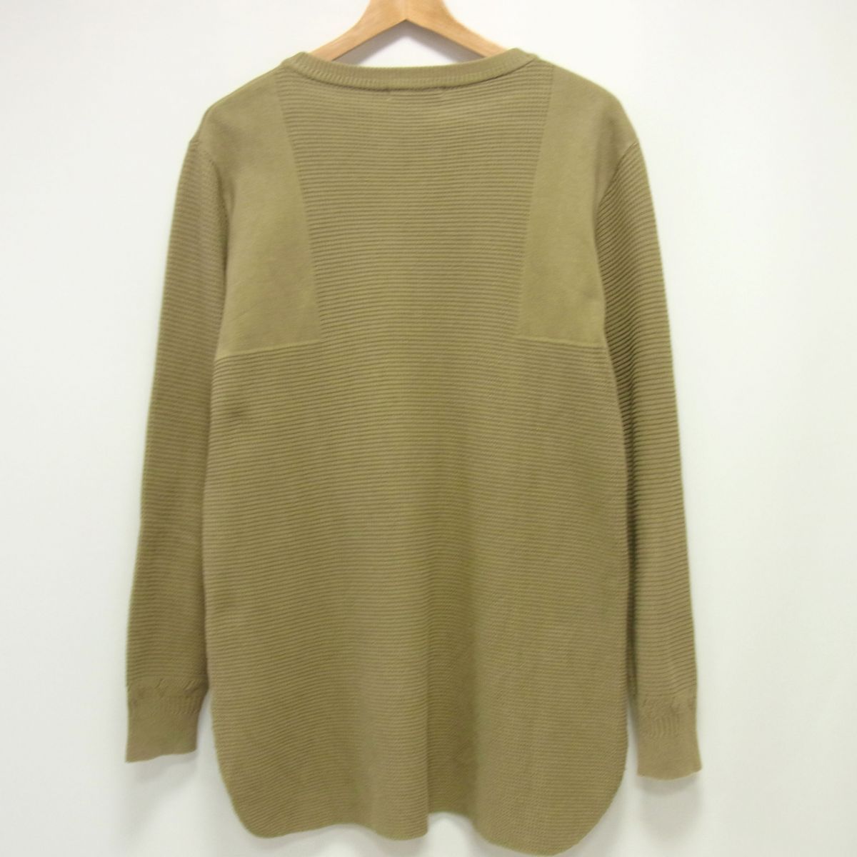 ☆YASHIKI ヤシキ 18SS ワッフルニット コットンニット クルーネック 