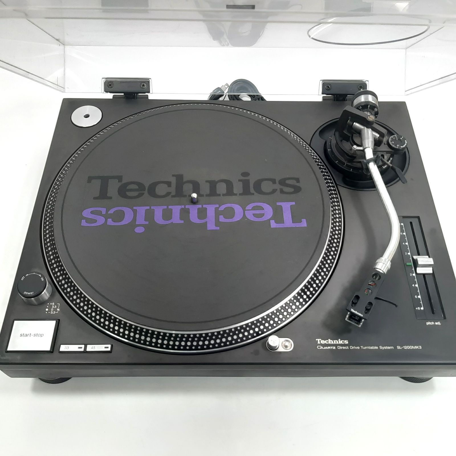 通電ok Technics SL-1200MK3 二台 SHURE M44-7付き 【公式通販】
