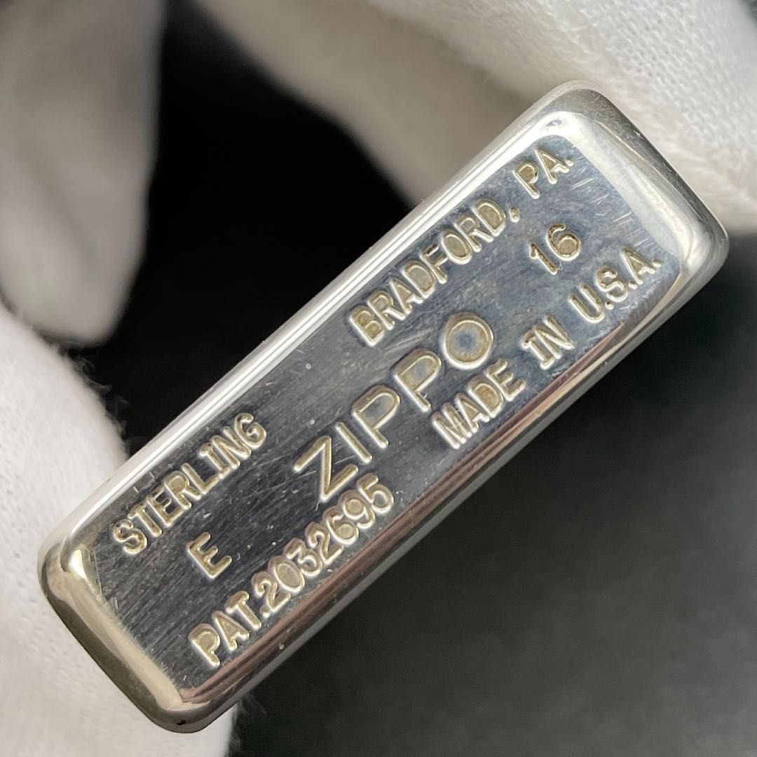 Zippo STERLING 1941レプリカ 2016年製 無地プレーン スターリング 