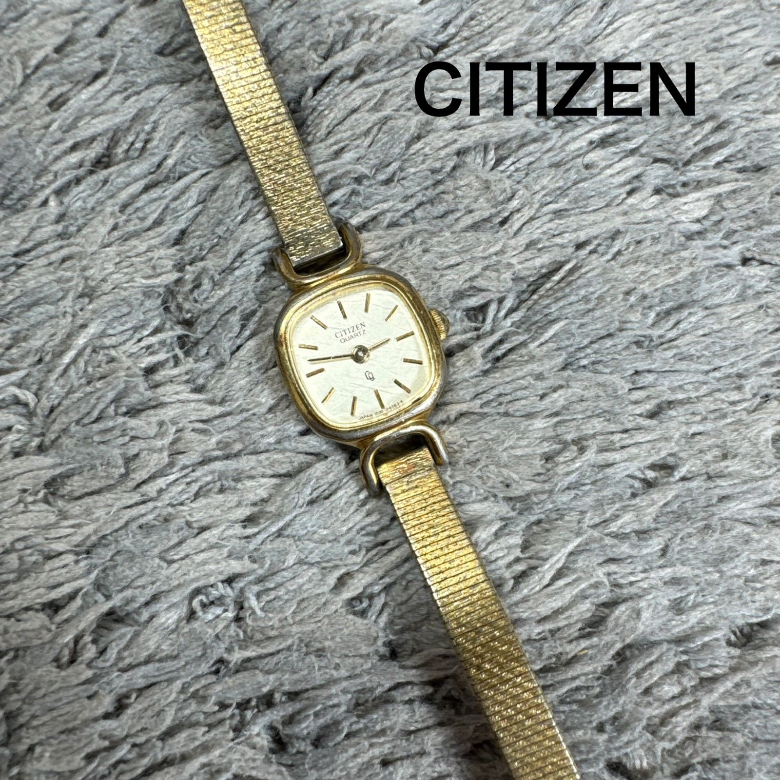 CITIZEN シチズン クォーツ 腕時計 アナログ ゴールド - メルカリ