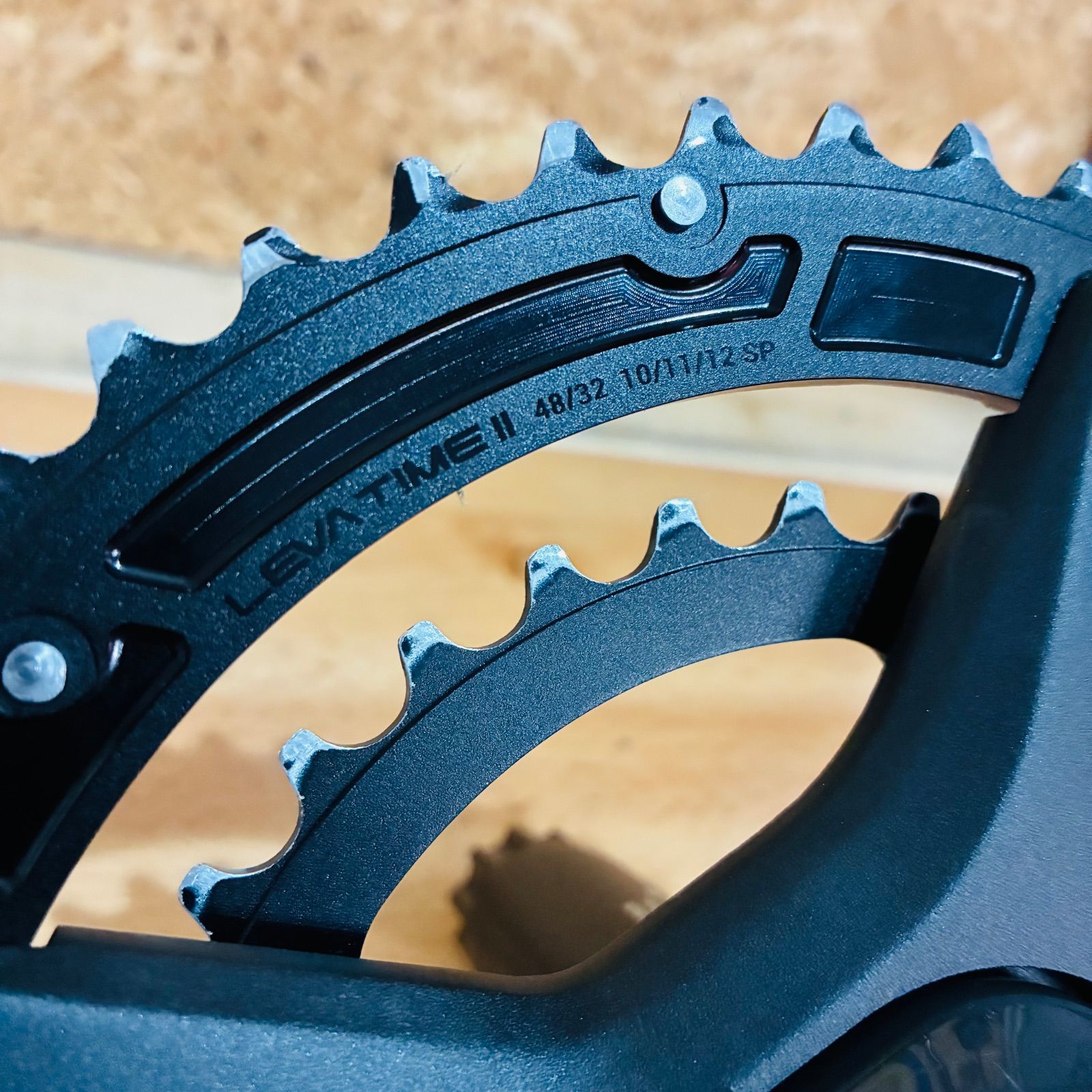 『praxis works』 クランクセット48T/32T/165mm 良品】 PRAXIS WORKS ZAYANTE 48-32T 165mm プラクシスワークス 10s