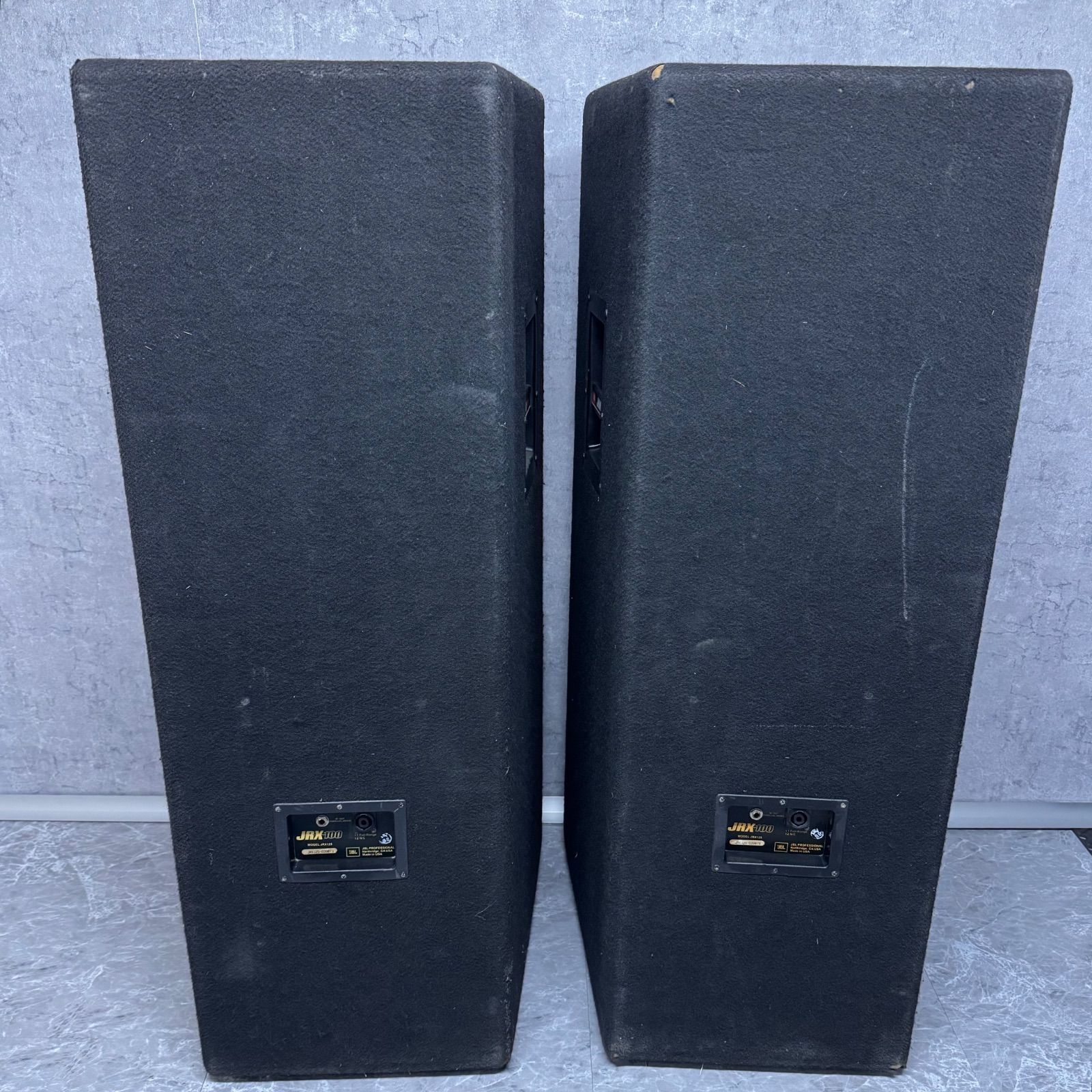 動作良好】JBL JRX100 2WAY フルレンジスピーカー ペア シリアル連番 