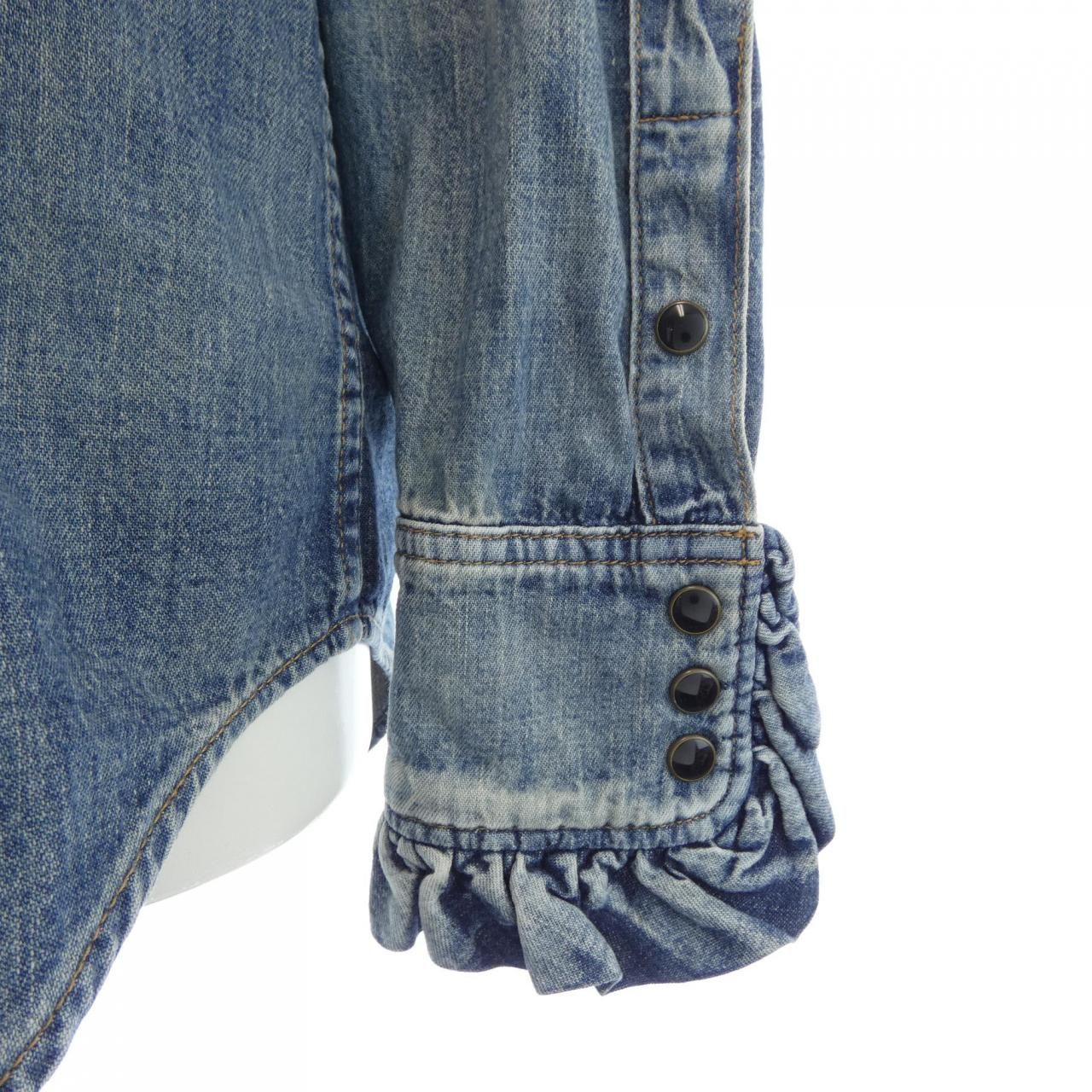 サンローラン SAINT LAURENT シャツ SAINT LAURENT/サンローラン_men通販 | デーブルーデニム製 CASSANDRE