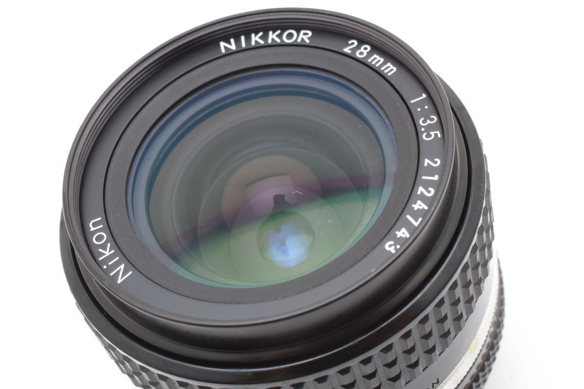 カメラ ☆良品☆ ニコン Nikon Ai-S NIKKOR 28mm F3.5 広角 オールド