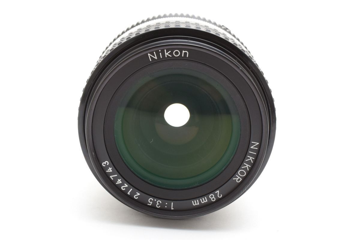 カメラ ☆良品☆ ニコン Nikon Ai-S NIKKOR 28mm F3.5 広角 オールド