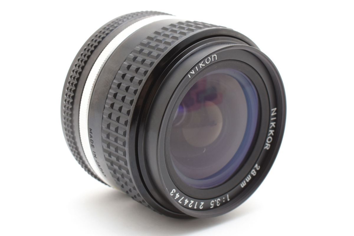 カメラ ☆良品☆ ニコン Nikon Ai-S NIKKOR 28mm F3.5 広角 オールド