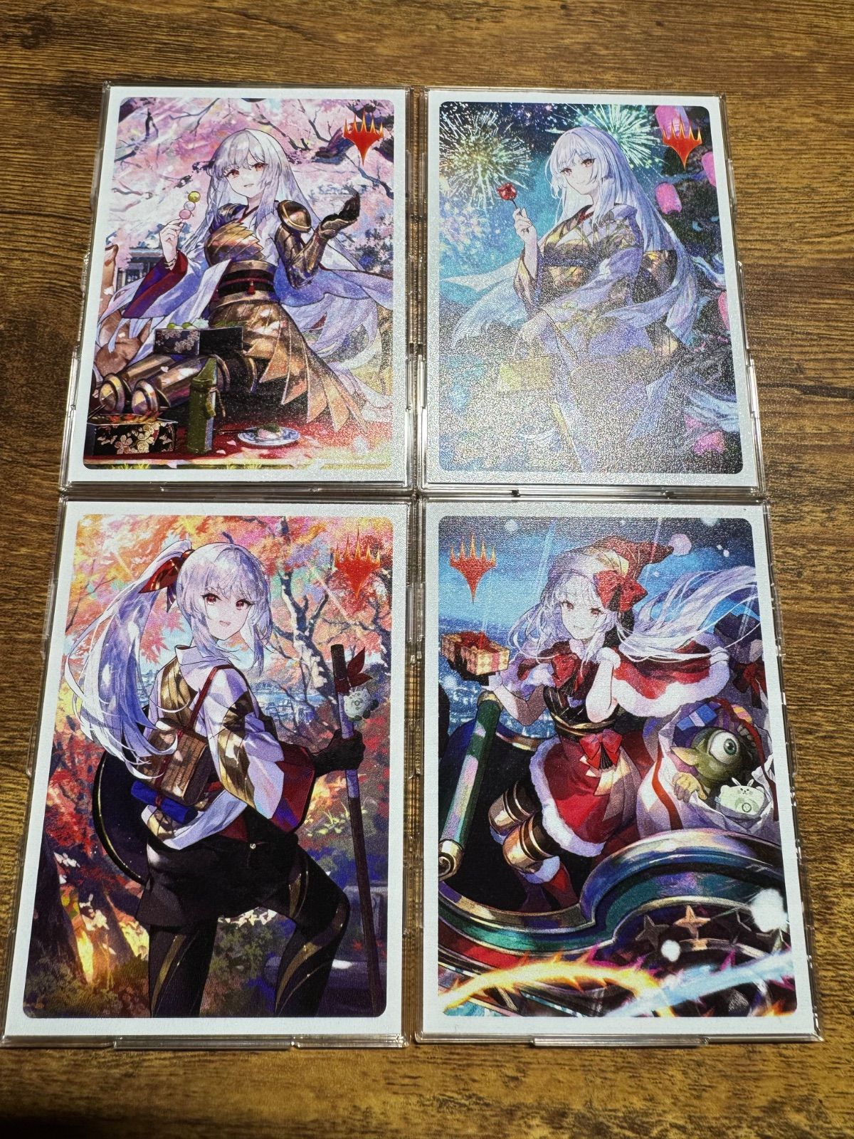 コマンダー・プロテクター　未開封6枚セット　ふちょこ　放浪皇　四季の旅路　MTG MTG 藤ちょこ×放浪皇：四季の旅路 完結記念キャンペーン コマンダー