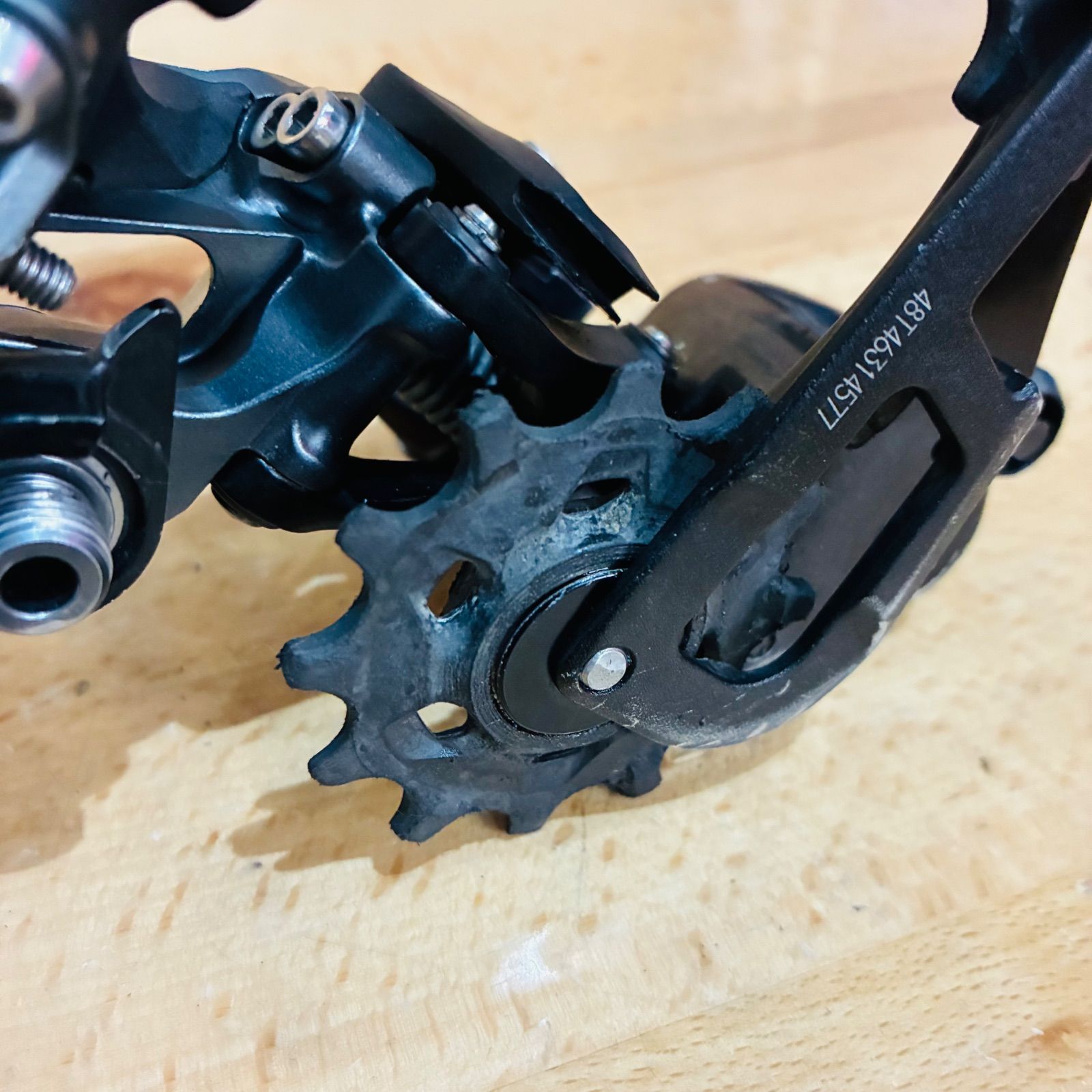 中古品】SRAM FORCE1 リアディレイラー 1×11s ミドルケージ スラム