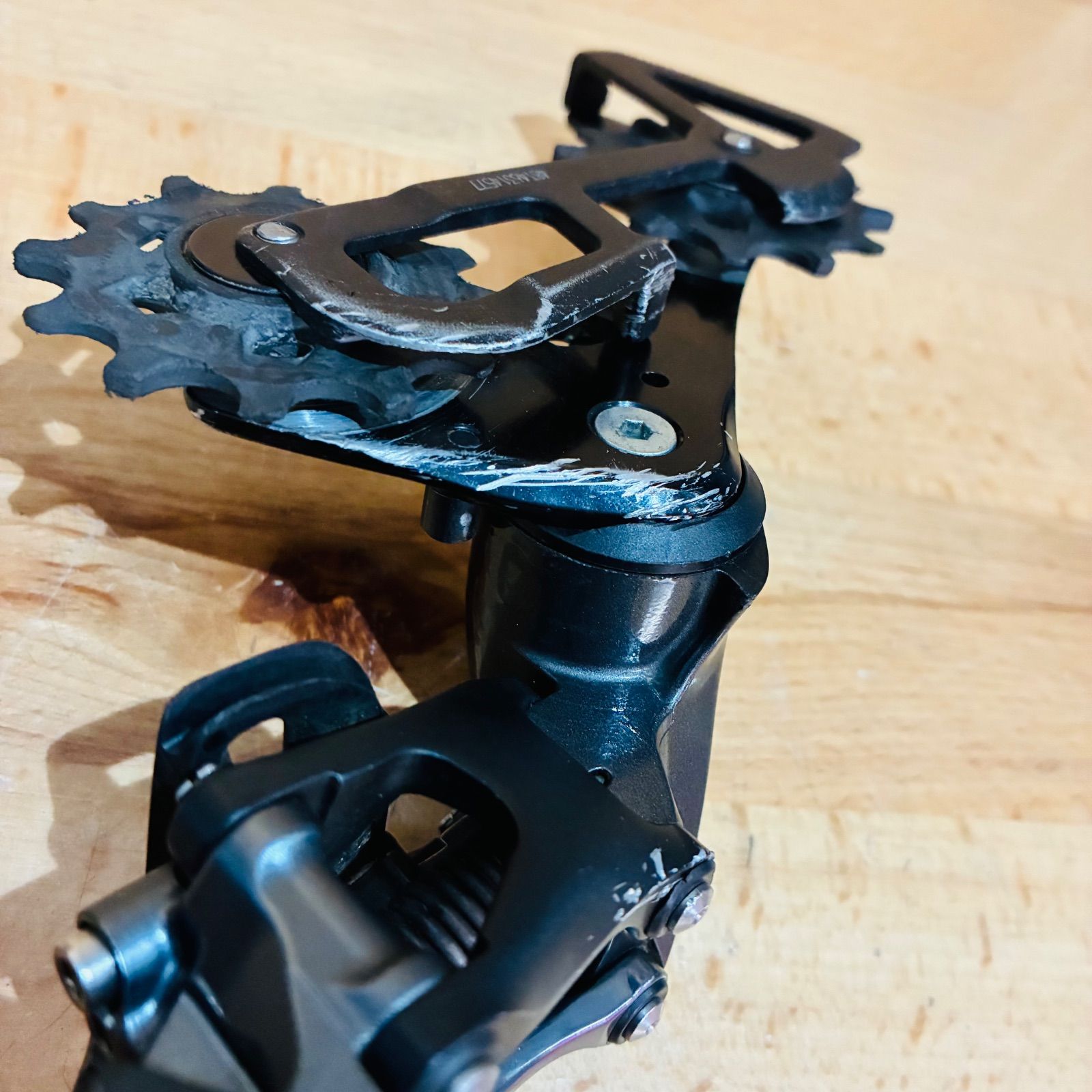 中古品】SRAM FORCE1 リアディレイラー 1×11s ミドルケージ スラム