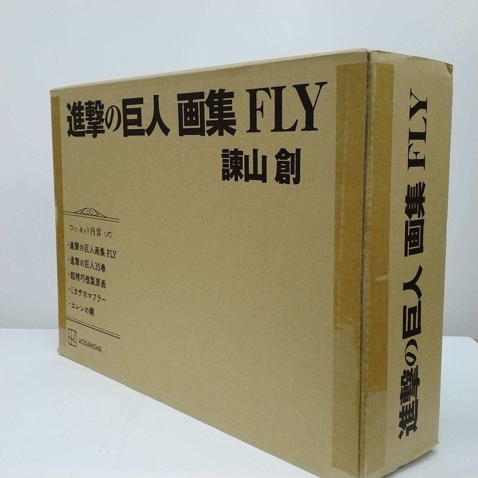 進撃の巨人』の画集「進撃の巨人 画集 FLY」 - メルカリ