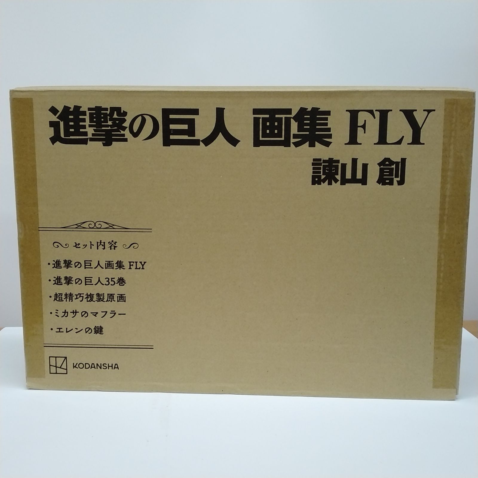 進撃の巨人』の画集「進撃の巨人 画集 FLY」 - メルカリ