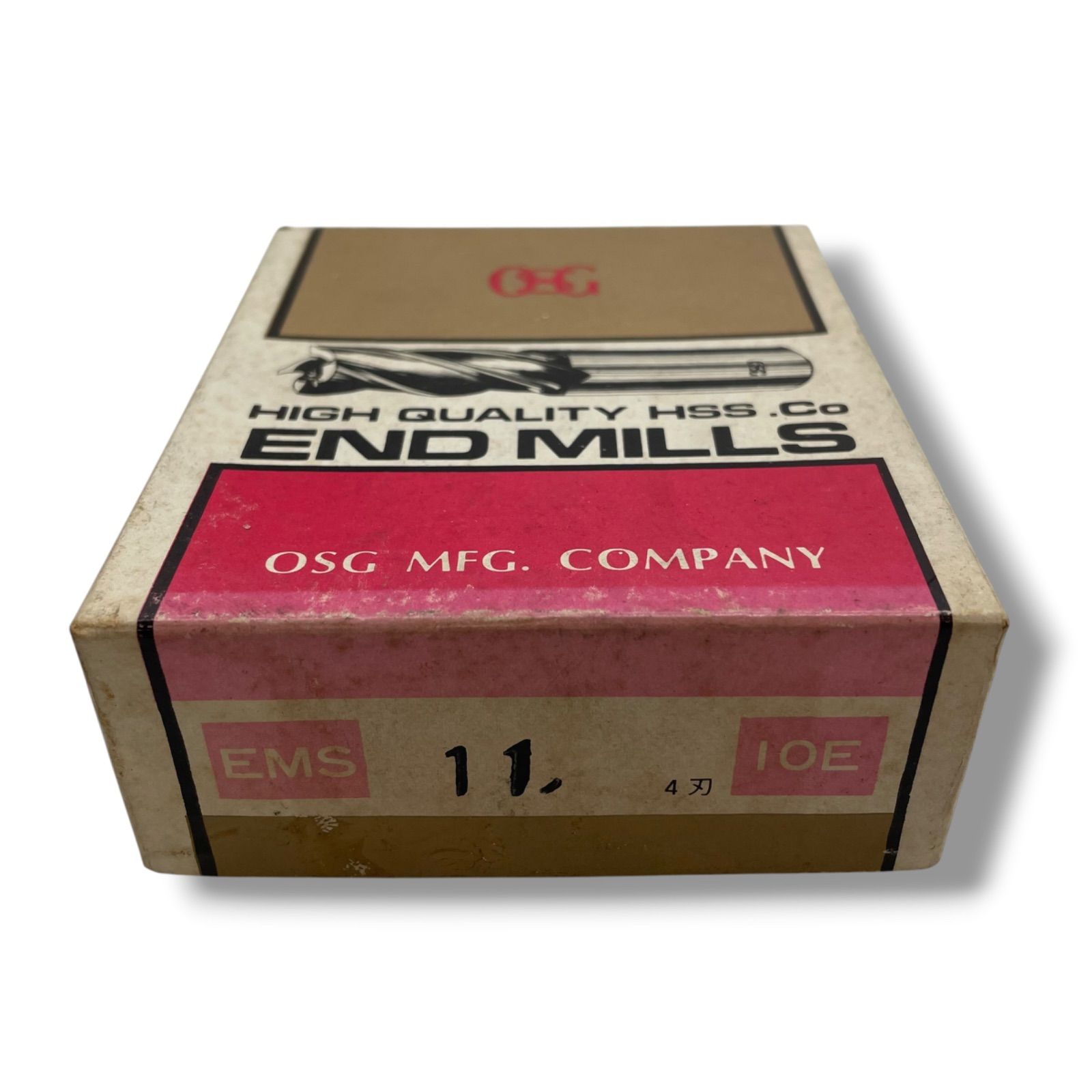 新品未使用】OSG ハイスエンドミル EMS 11 4刃 1ケース（10本入 