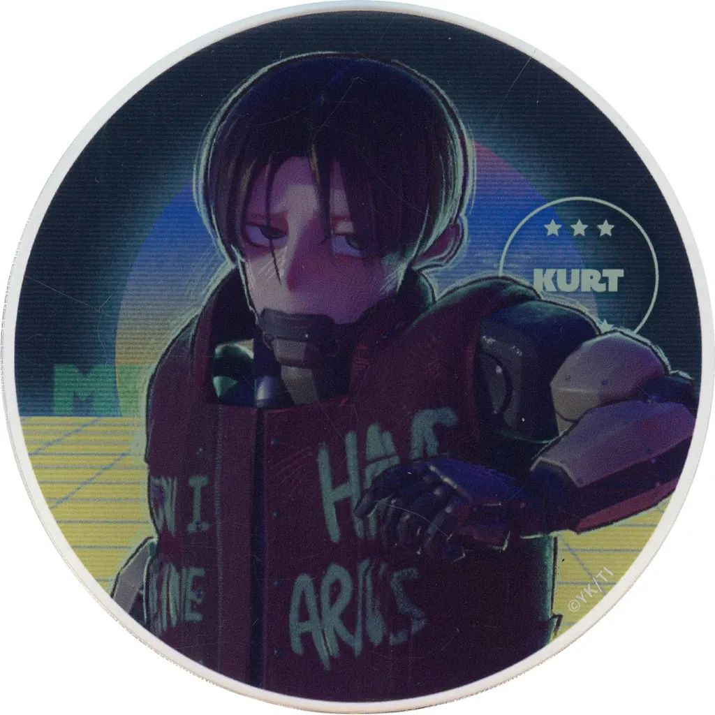 中古】コースター カート トレーディングアクリルコースター 「銀河