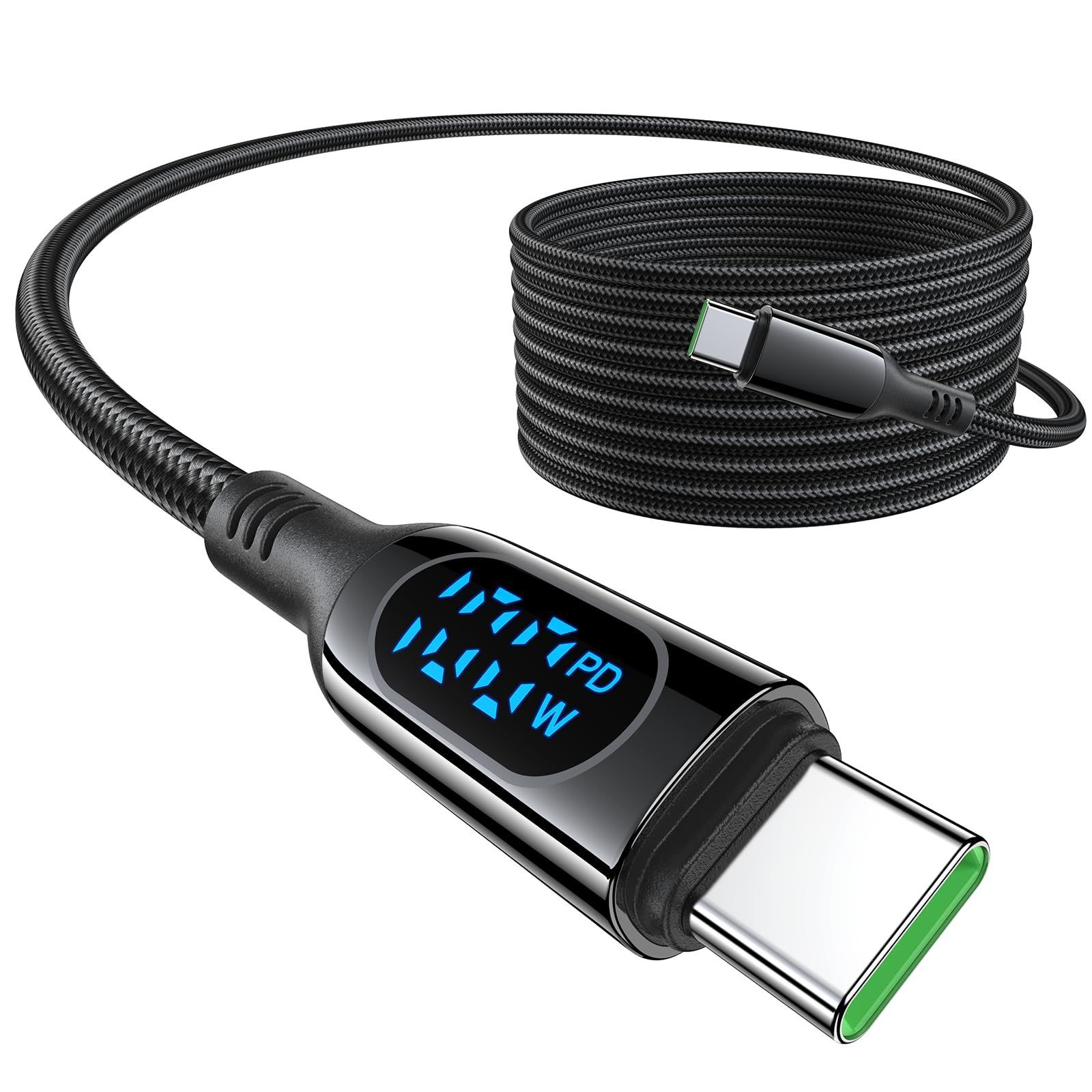 【特価セール】DC01 USB Type C ケーブル 100W/5A PD対応Type-C to Type-C 急速充電 出力スクリーン表示 ナイロン編み タイプc 充電コード iPhone 17/16 Pro/16 Plus/16 Pro Max MacB 24,480円