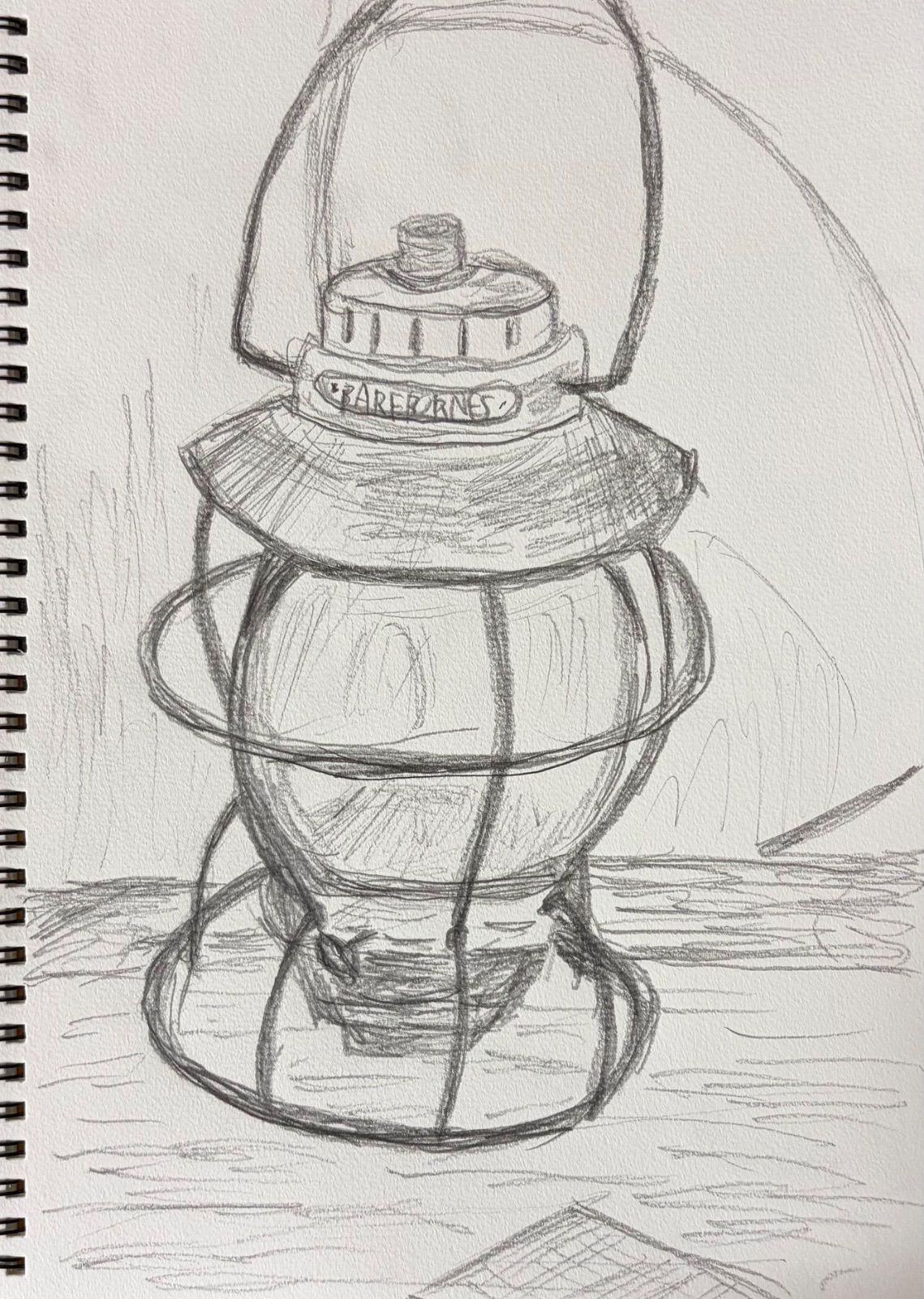 Drawing #004 – Lantern 5,840円