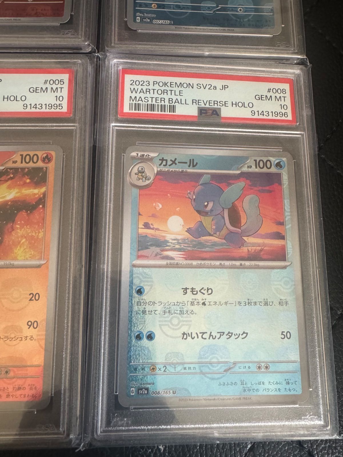 6連番 PSA10 フシギダネ ヒトカゲ ゼニガメ 進化ライン 御三家 6連番 PSA10 フシギダネ ヒトカゲ ゼニガメ 進化ライン 御三家
