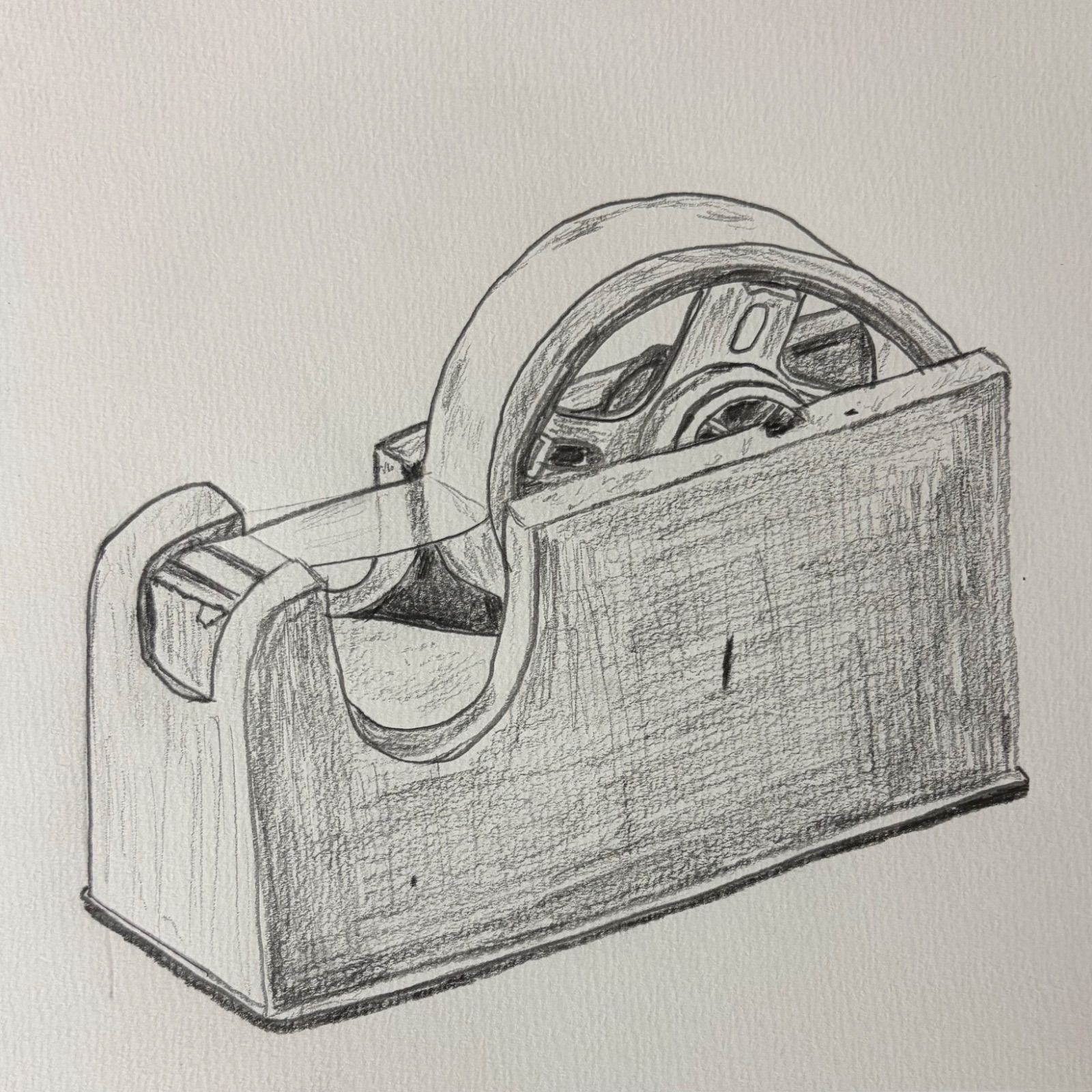 Drawing #008 – Tape Dispenser