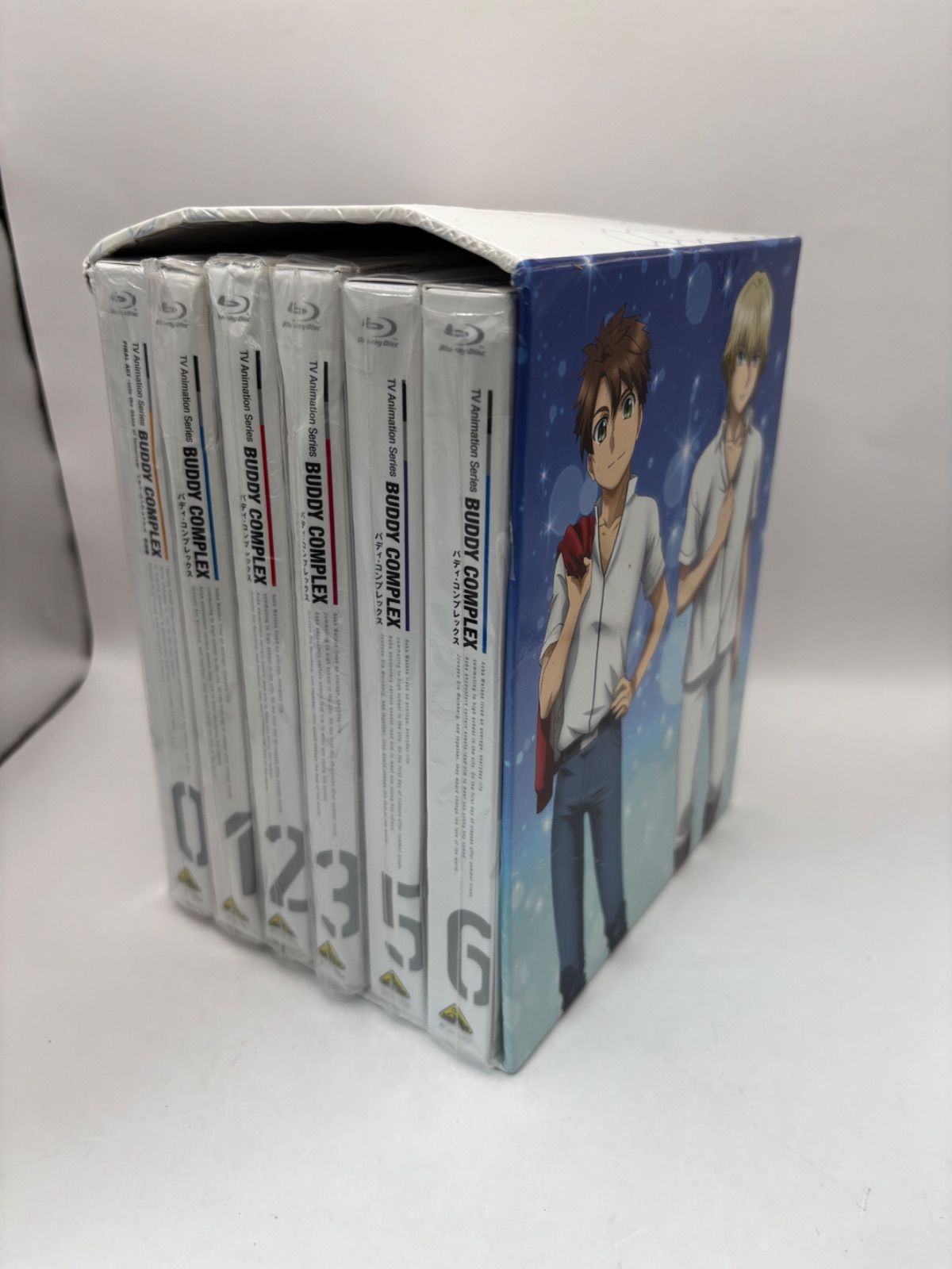 【中古】バディ・コンプレックス vol.0.1.2.3.5.6〈完全生産限定版BD＋CD〉Blu-rayBOX