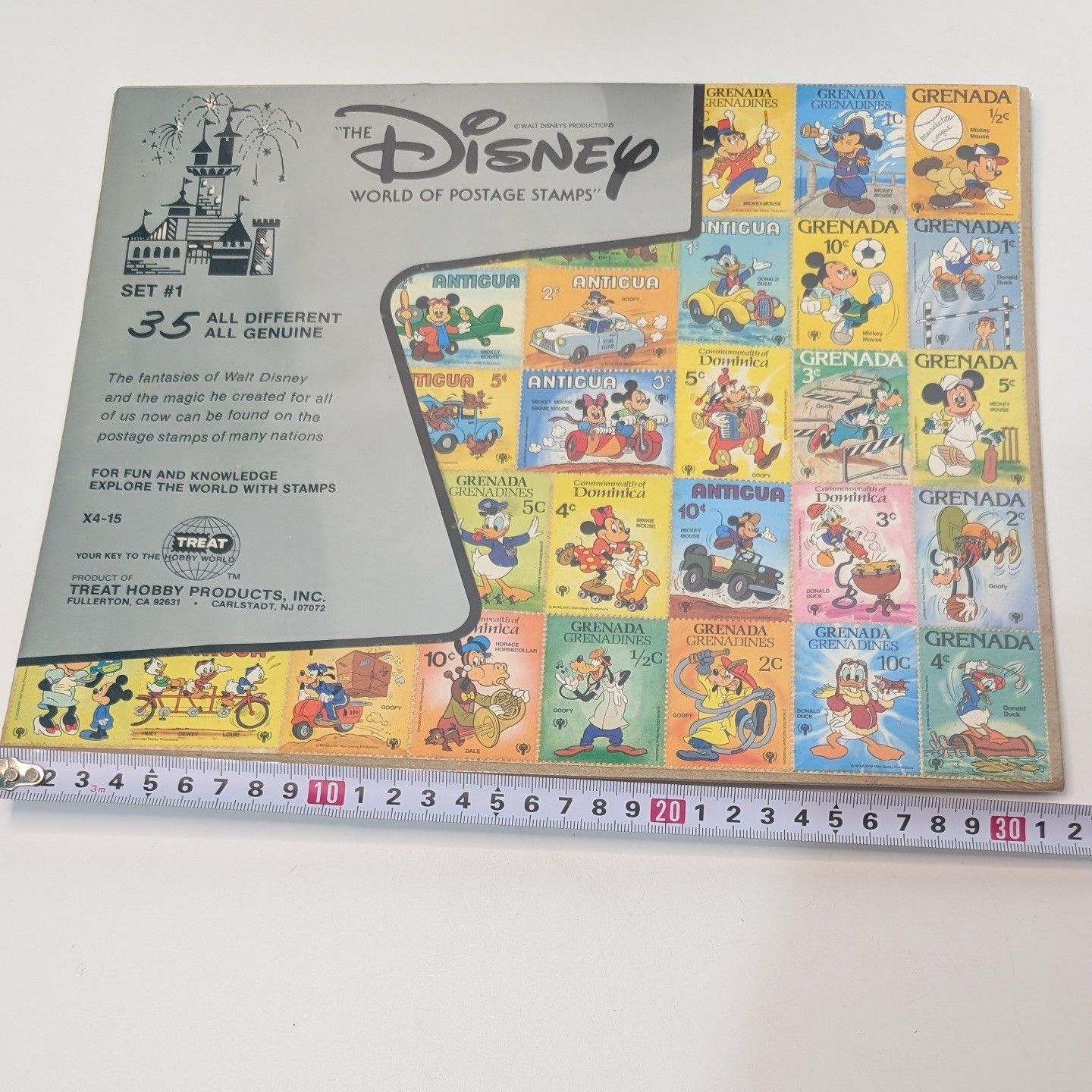 未開封　ディズニー　海外/外国切手　アンティーク　３セット　Disney Disney ディズニー 外国切手 ミッキー ディズニー切手セット レトロ