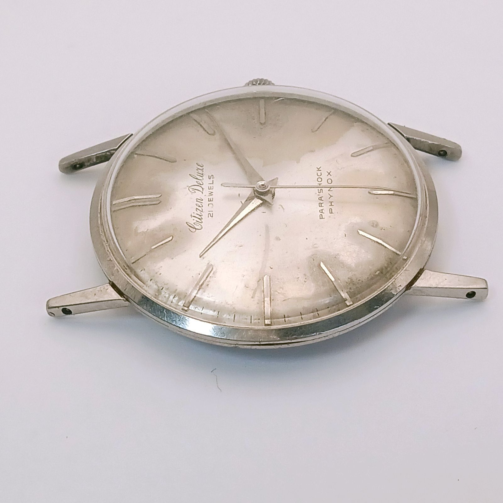 稼働 良品】0418-1 CITIZEN Deluxe シチズン デラックス メンズ腕時計 