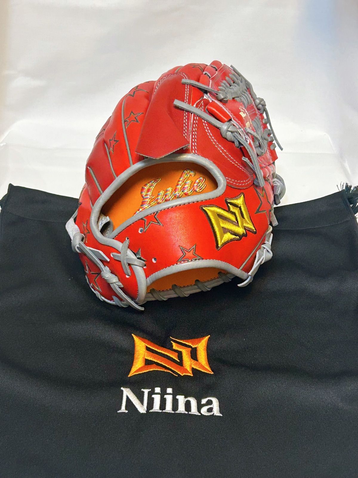 Niina 投手用グローブ 軟式 カラー グラブ 内野 ニーナ NIINA 野球・ソフト