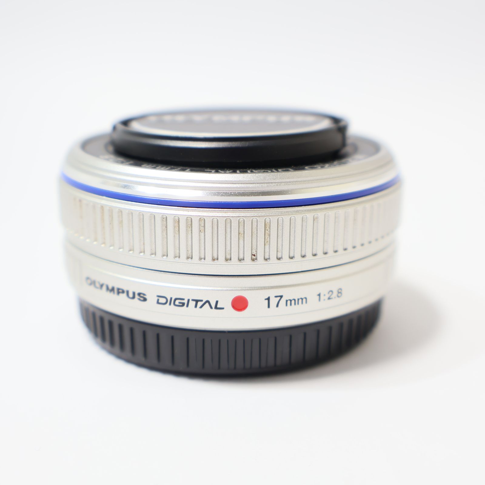 OLYMPUS M.ZUIKO DIGITAL 17mm 1:2.8 カメラレンズ 美品 パンケーキ 