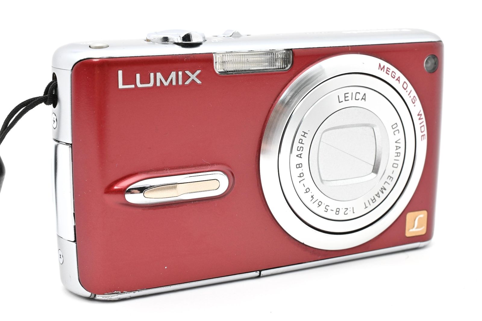 パナソニック デジタルカメラ LUMIX FX07 コンフォートレッド DMC-FX07