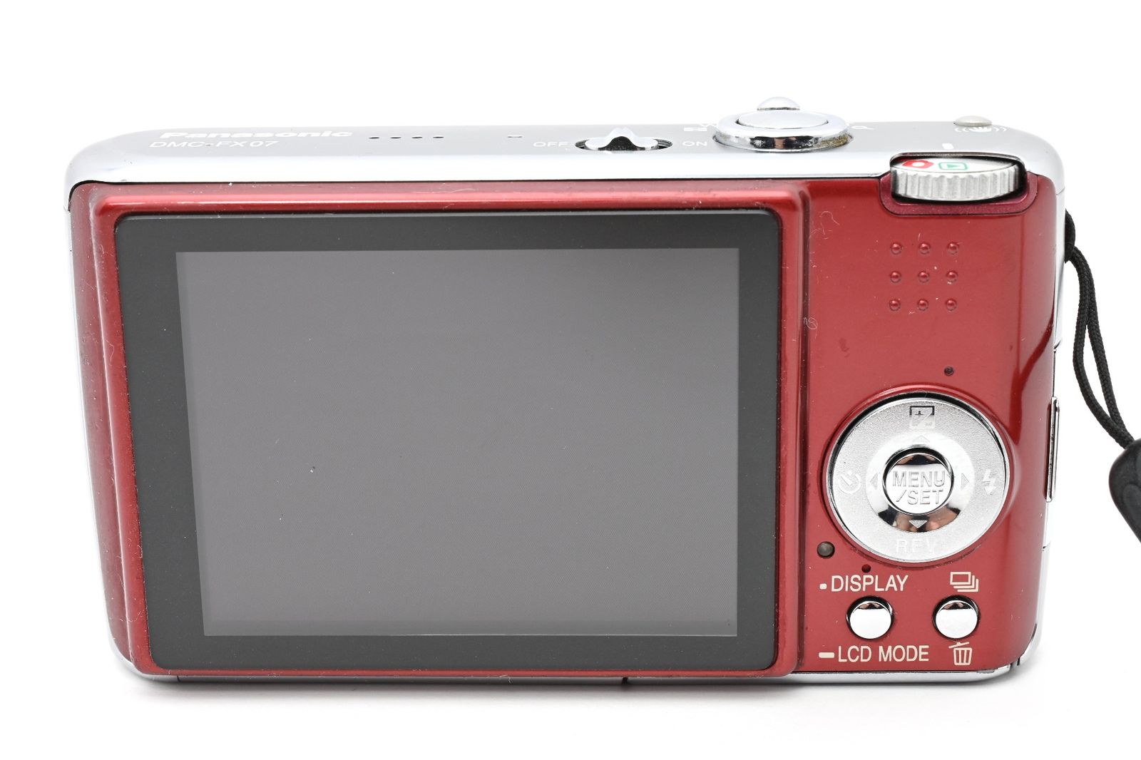 実用品】Panasonic パナソニック LUMIX DMC-FX07 赤 コンフォート