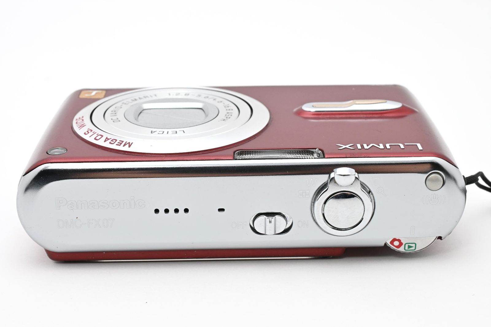 実用品】Panasonic パナソニック LUMIX DMC-FX07 赤 コンフォート