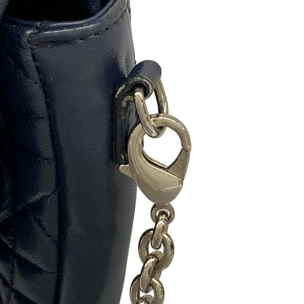 DIOR/ChristianDior(ディオール/クリスチャンディオール) ショルダーバッグ ニューロック/カナージュステッチ ネイビー チェーンショルダー レザー Christian Dior - DIOR/ChristianDior(ディオール/クリスチャン