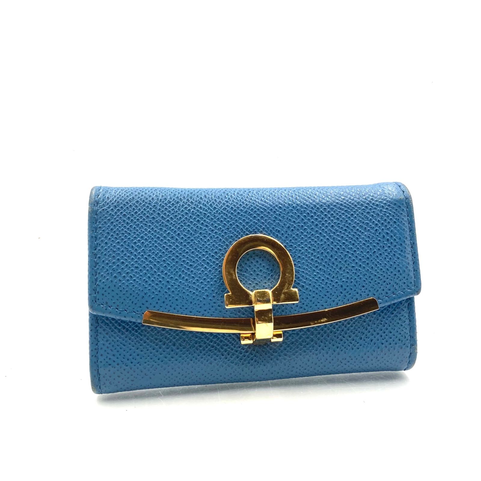 □良品□Salvatore Ferragamo サルヴァトーレフェラガモ ガンチーノ