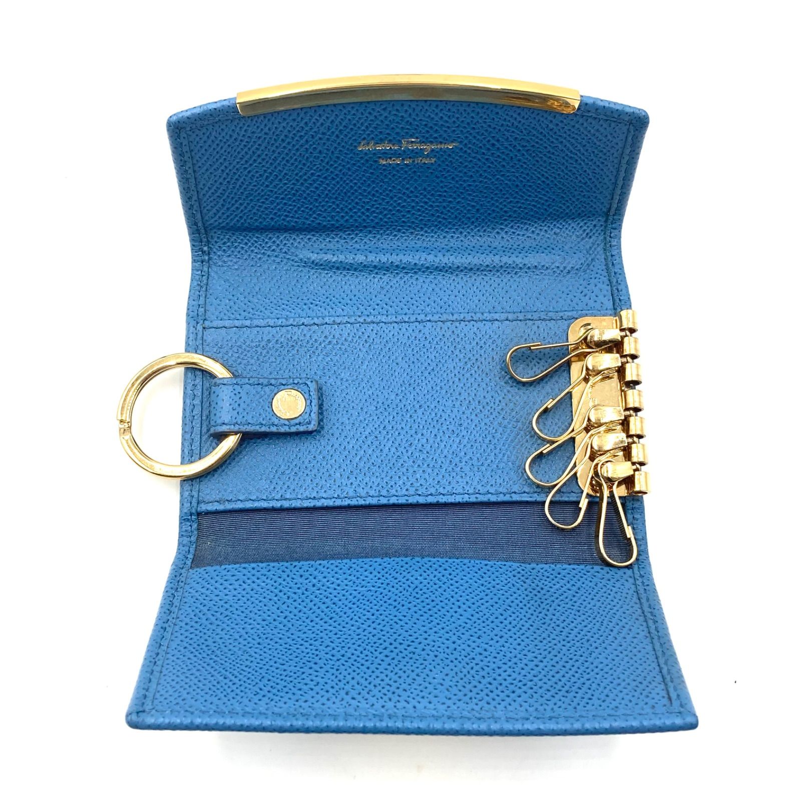 □良品□Salvatore Ferragamo サルヴァトーレフェラガモ ガンチーノ