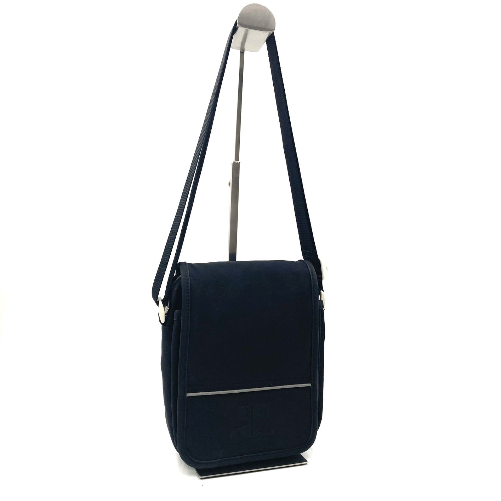 レディース 【極美品・希少】Courrèges クレージュ 本革 ショルダー 