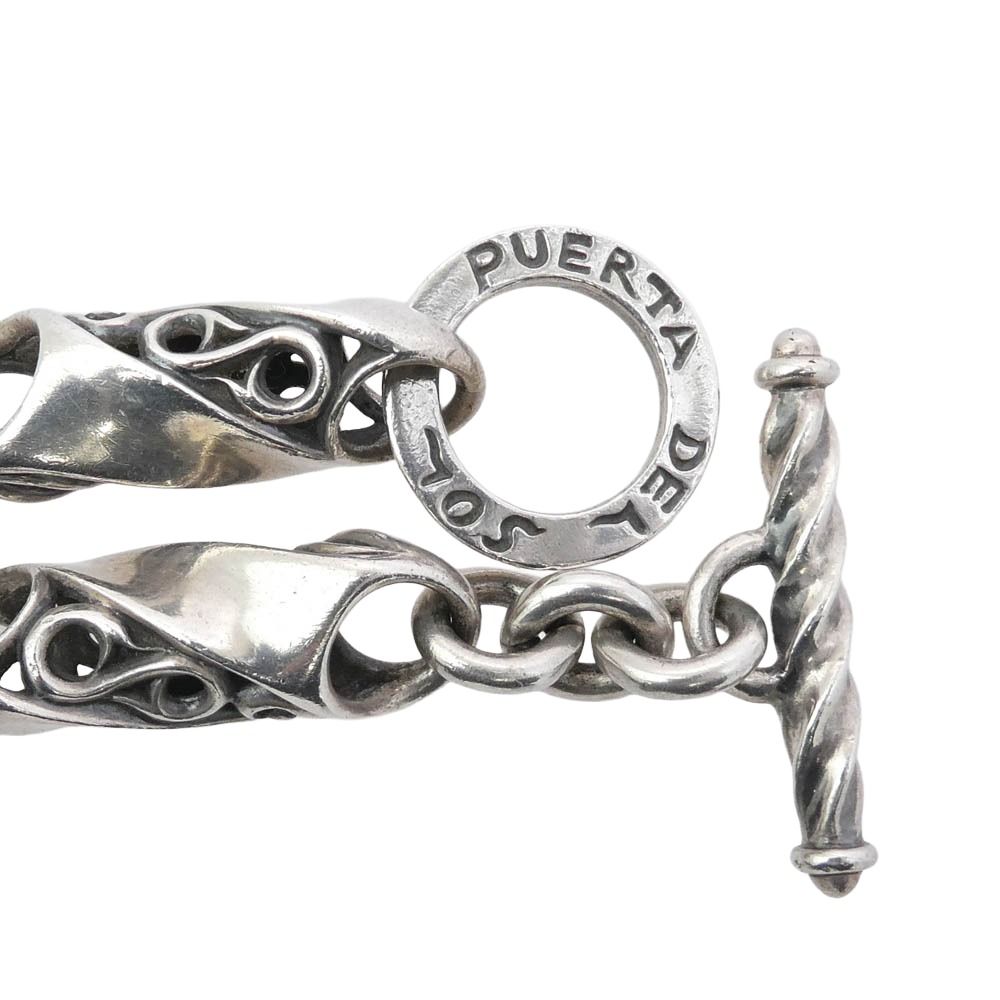 PUERTA DEL SOL プエルタデルソル シルバー950 唐草 ツイスト 7リンク