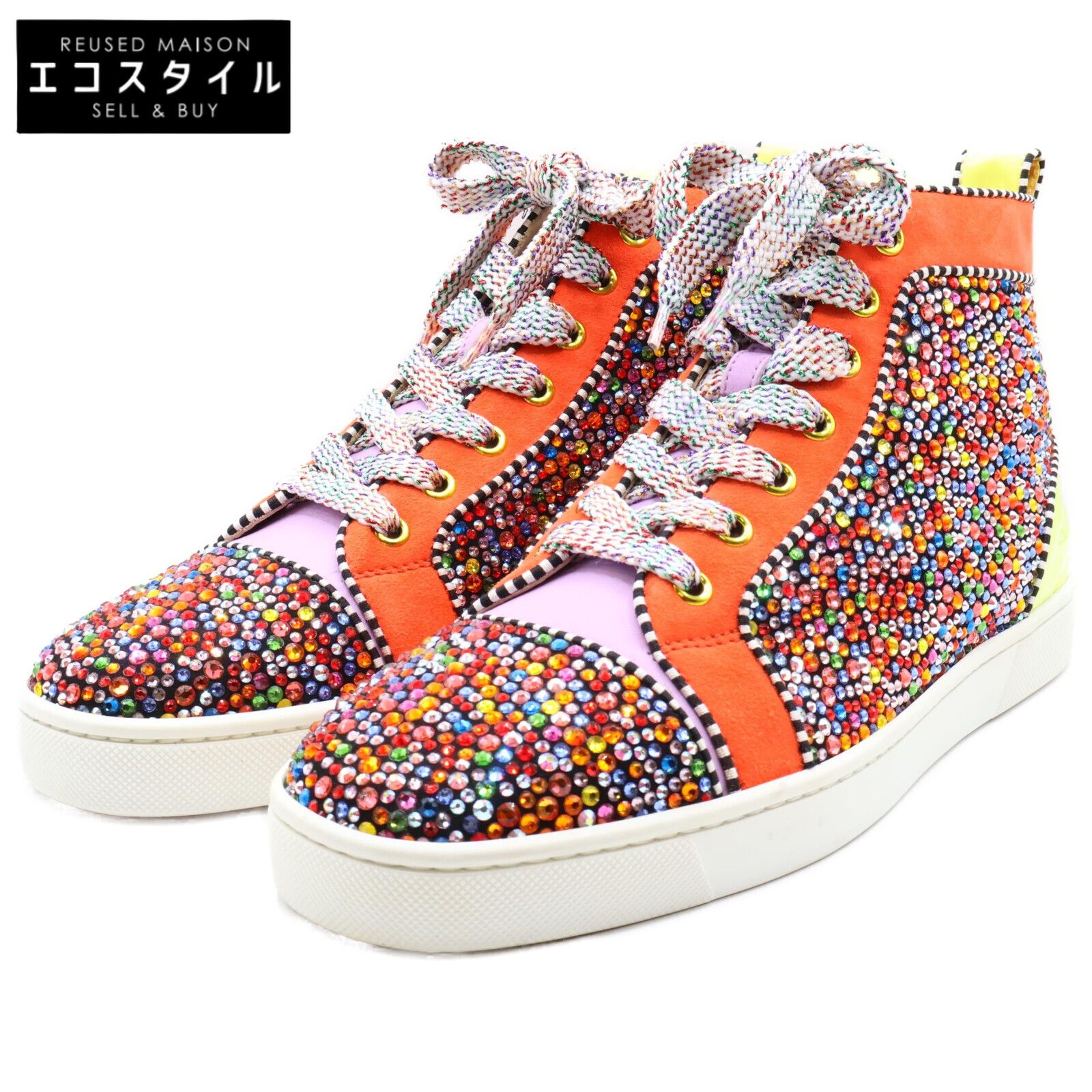 Christian Louboutin クリスチャンルブタン 【美品】スワロフスキー