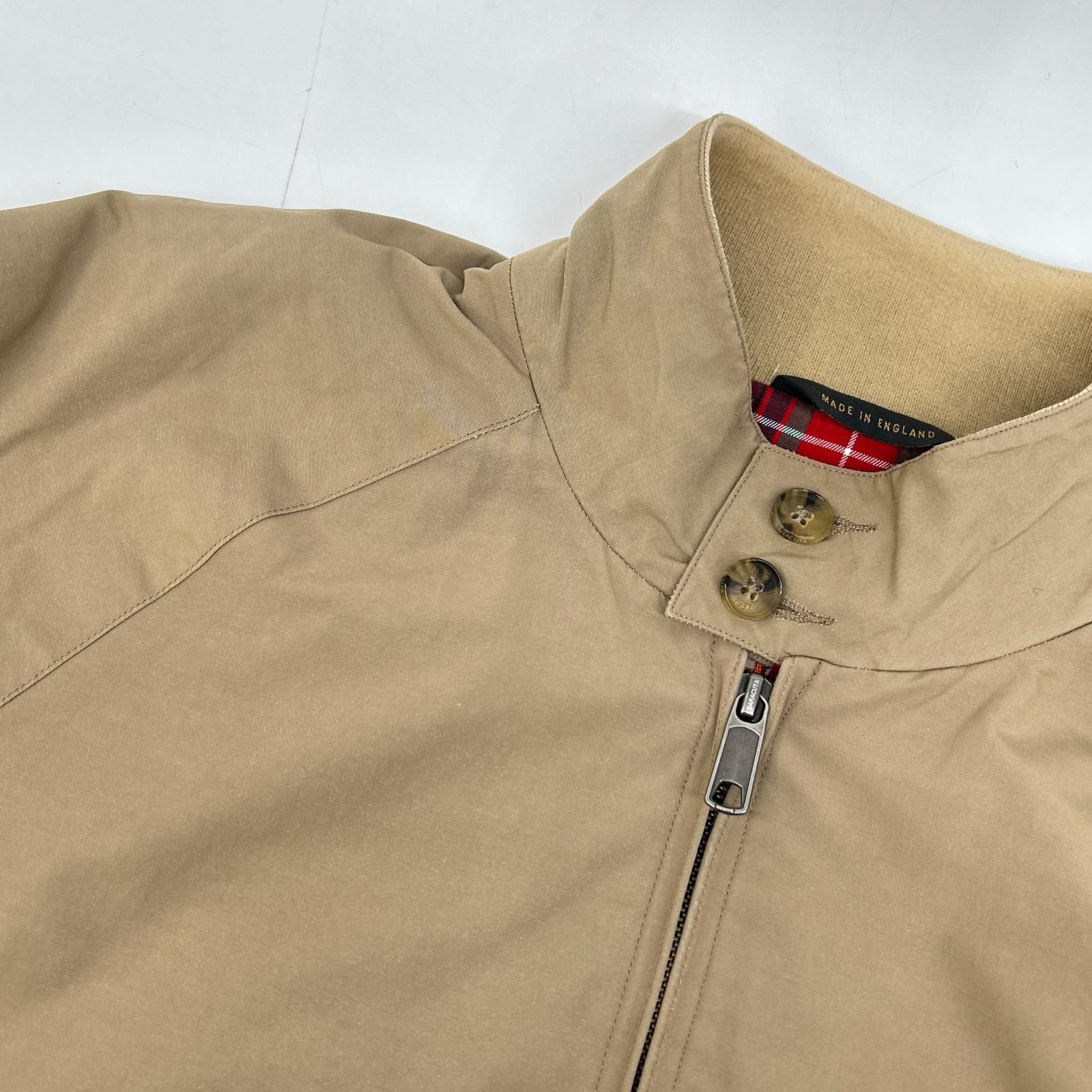 BARACUTA バラクータ 英国製 ﾍﾞｰｼﾞｭ G9 ｽｲﾝｸﾞﾄｯﾌﾟ ﾌﾞﾙｿﾞﾝ 38-毎日低価
