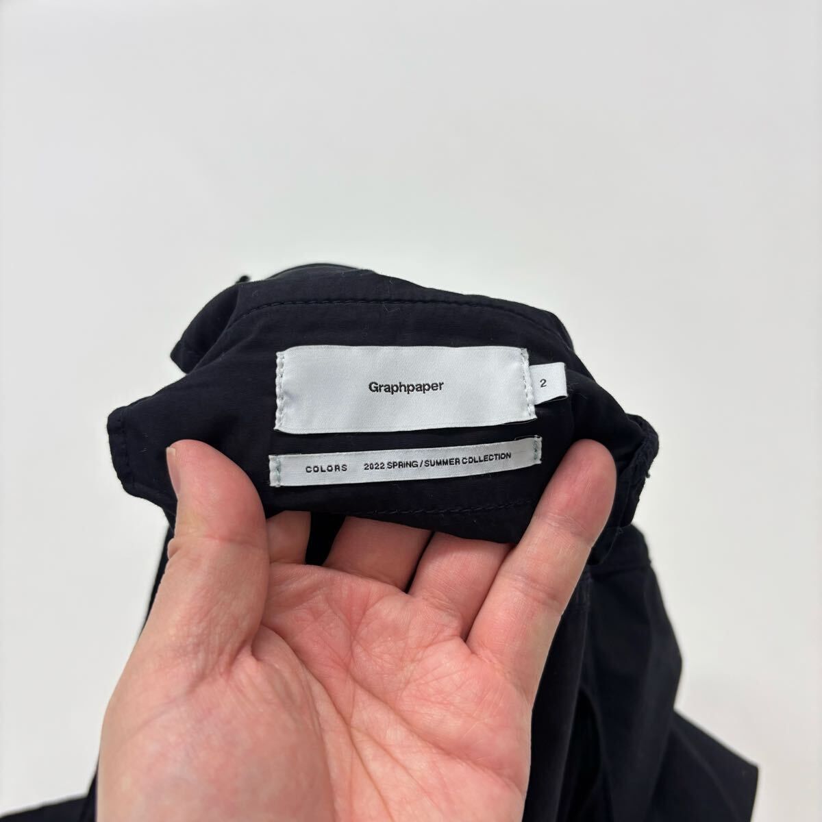 22ss 2022 Graphpaper グラフペーパー Garment Dyed Poplin Millitary