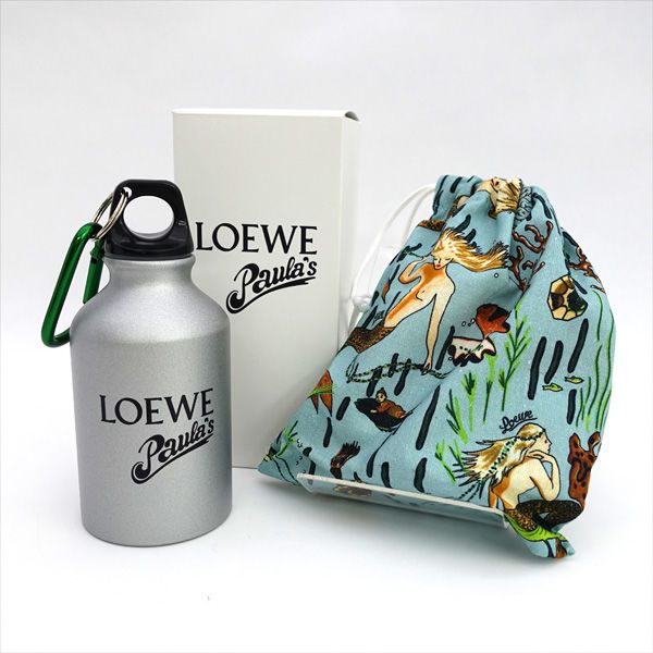 LOEWE☆SIGG アートプリント水筒 ピンク パウライビザ 【公式通販】