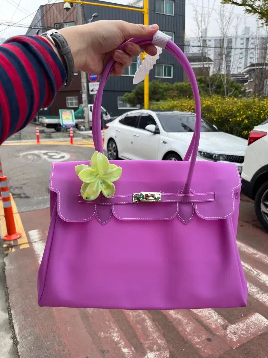 ゼリーバーキン　パープル ゼリーバーキン M パープル - メルカリ