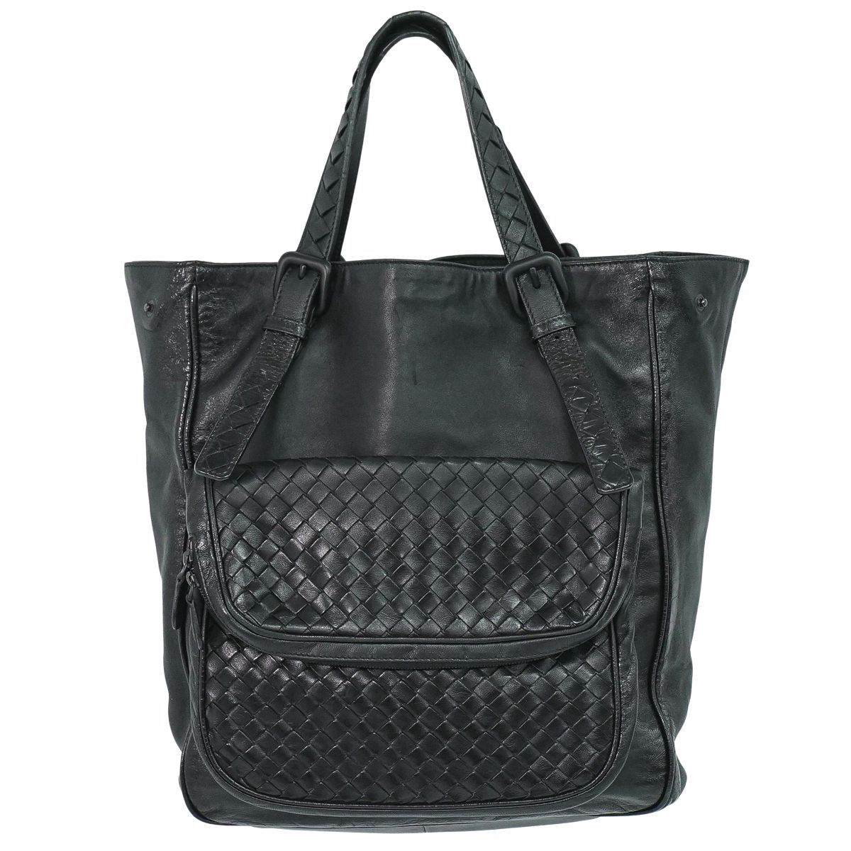 本物 ボッテガ ヴェネタ BOTTEGA VENETA イントレチャート トート