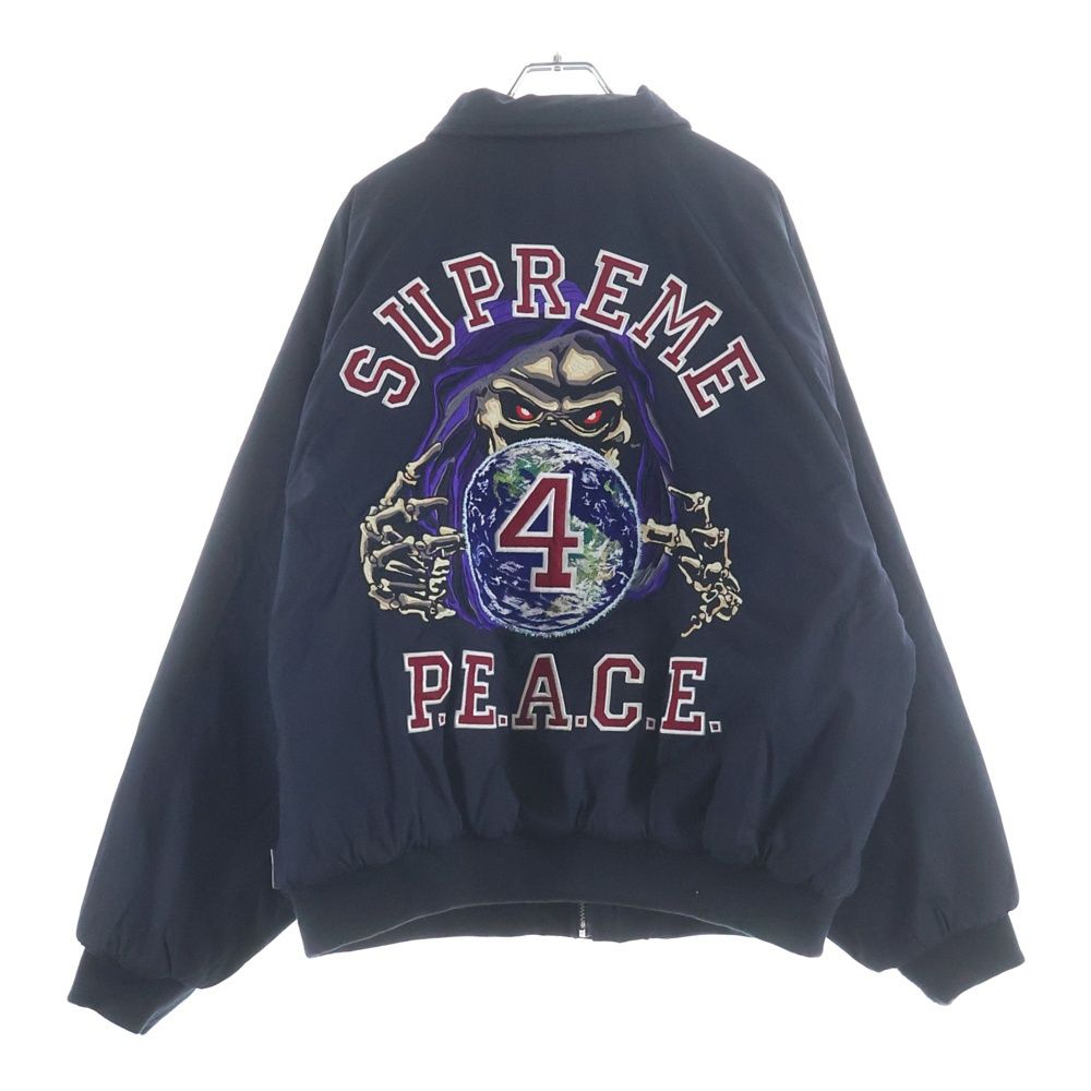 SUPREME (シュプリーム) 23AW Peace Embroidered Work Jacket エン