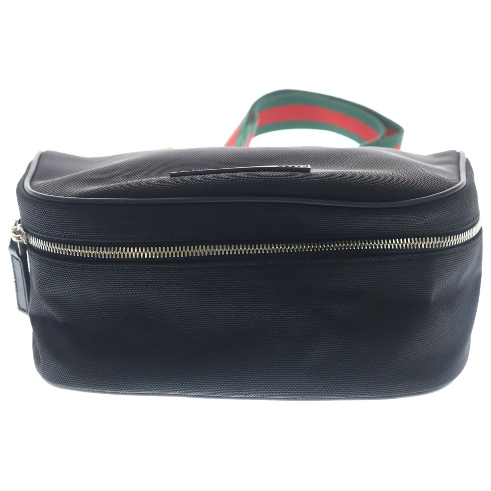 GUCCI (グッチ) シェリーライン ウエストバッグ ボディバッグ ブラック
