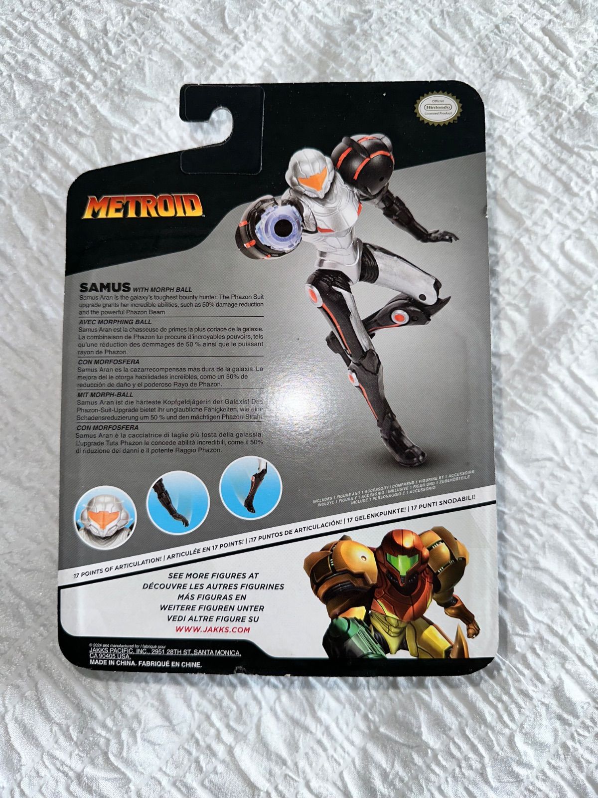 メトロイド サムス SAMUS Jakks フィギュア 海外限定 - メルカリ