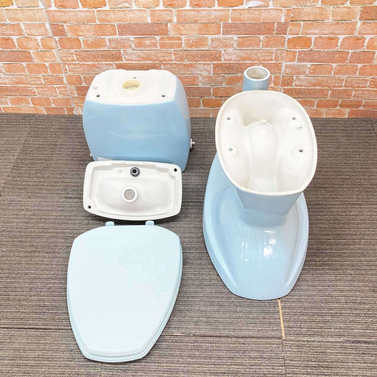 中古品】【美品・訳あり】 ☆便座付☆PanaHome INAX トイレ 洋式便器