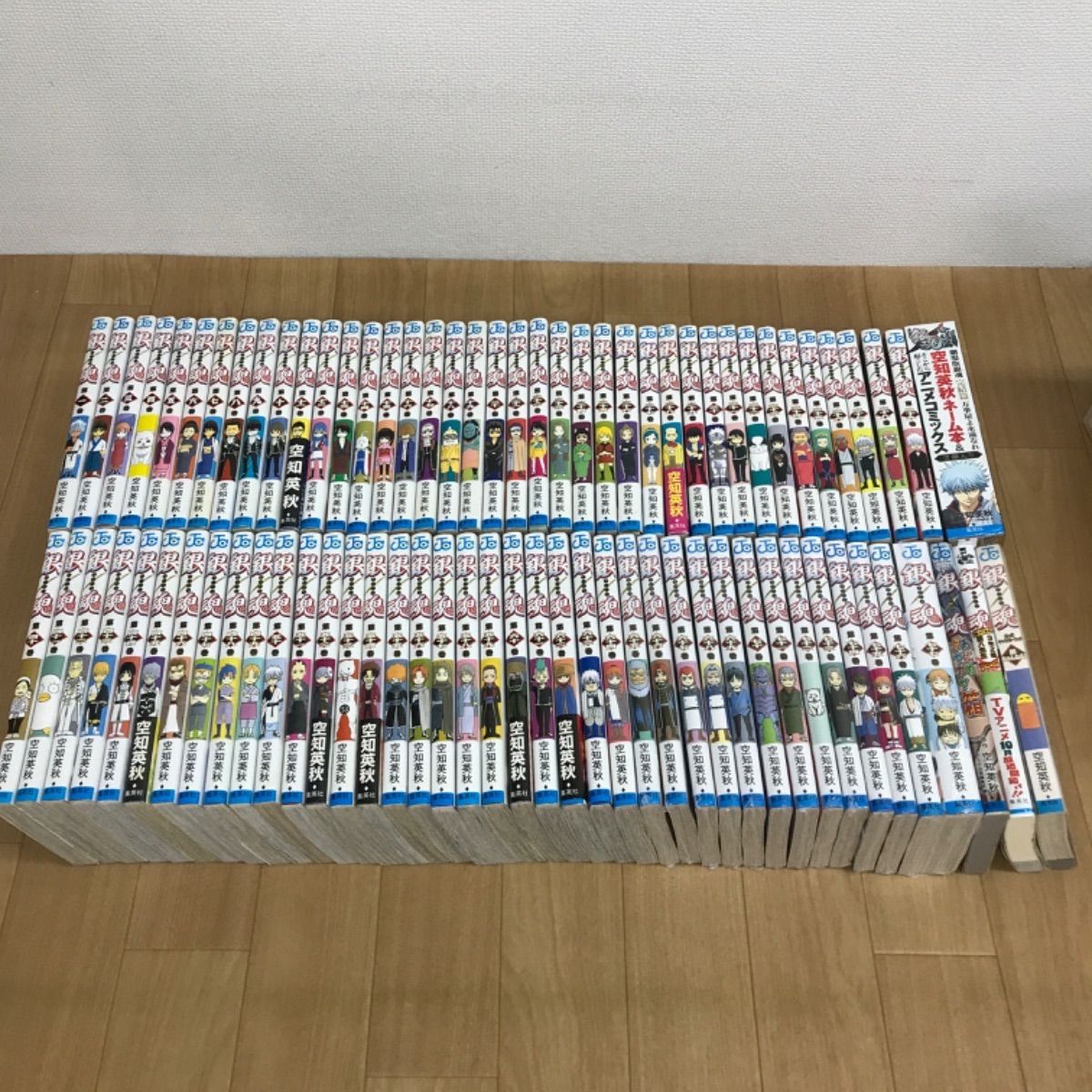 ☆【未開封13冊】銀魂 1～77巻 全巻＋キャラクターブックなど関連本5冊 