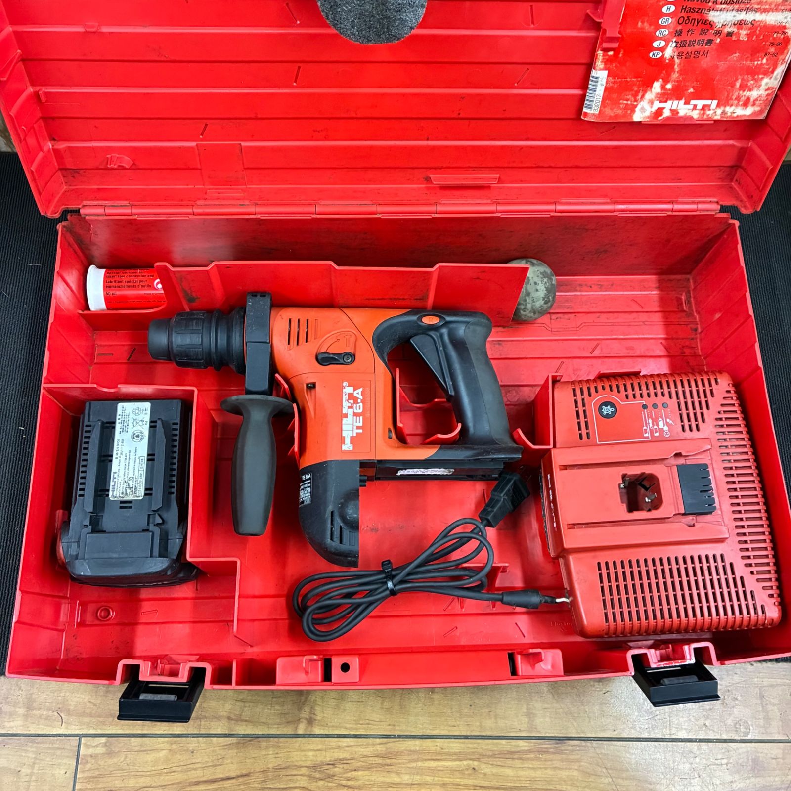 ヒルティ HILTI TE-6A 充電式ハンマードリル 【中古】【蓮田店 