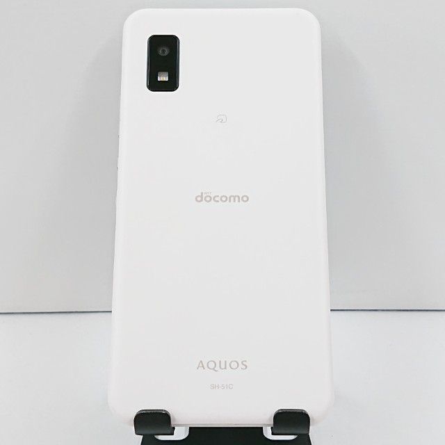 AQUOS wish2 SH-51C ドコモ ホワイト 送料無料 本体 c19030 - メルカリ