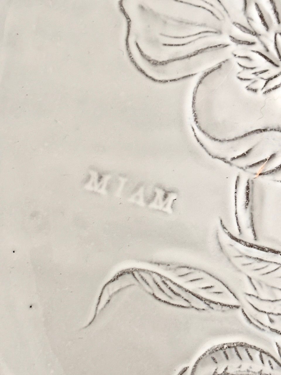 美品】アスティエ・ド・ヴィラット Fleurs フルール オーバルプレート